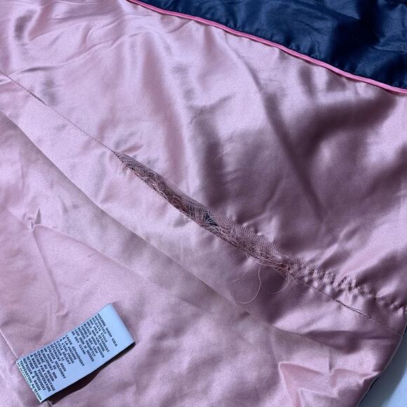 Kate Spade Coat Womens Medium Deep Navy Quilted Jacket Preppy Outerwear Warm - Picture 15 of 15